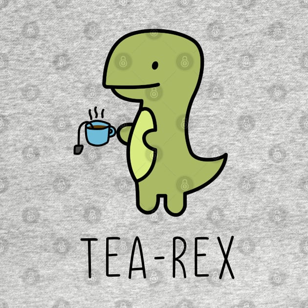 Tea-Rex Green Dino by Zakzouk-store